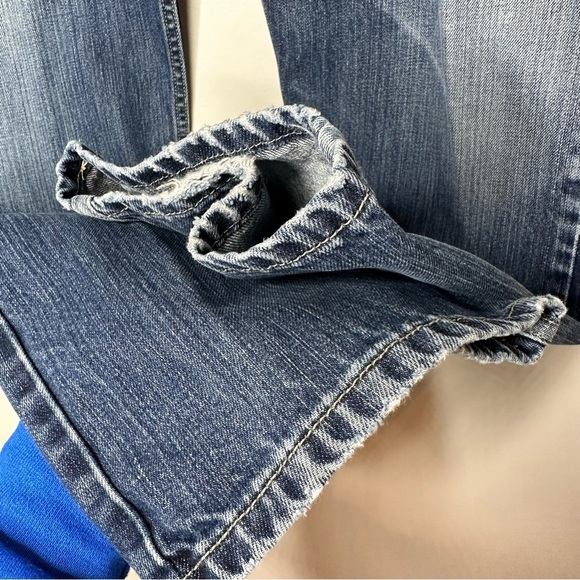 Levi’s 505 36x32 Regular Fit Red Tab Blue Jeans Mens Cotton - Picture 7 of 7